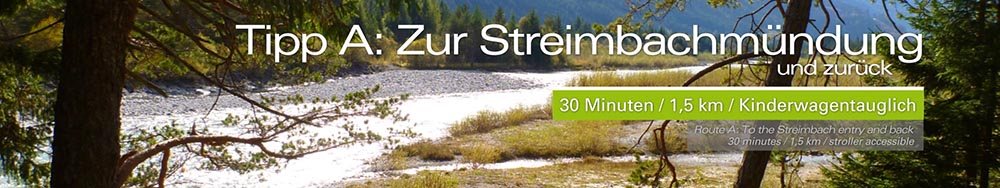 Wandertipp Zur Streimbachmündung