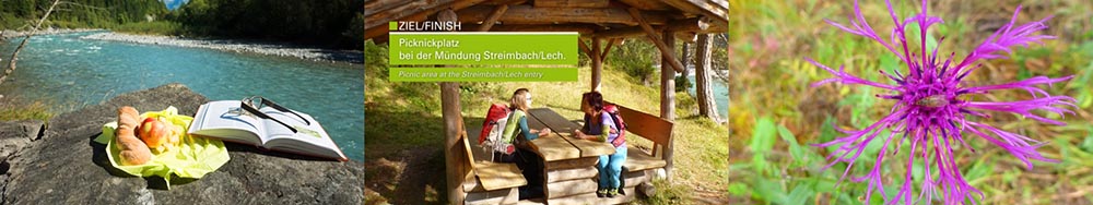 Tipps wie Picknickplätze werden in den animierten Wandertipps gezeigt