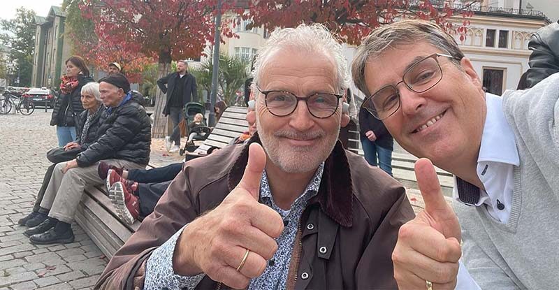 Detelf Korus und Dirk Weißer