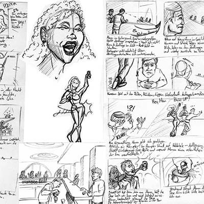 Storyboard zu Bizzup Weisser Studios, Dirk Weisser